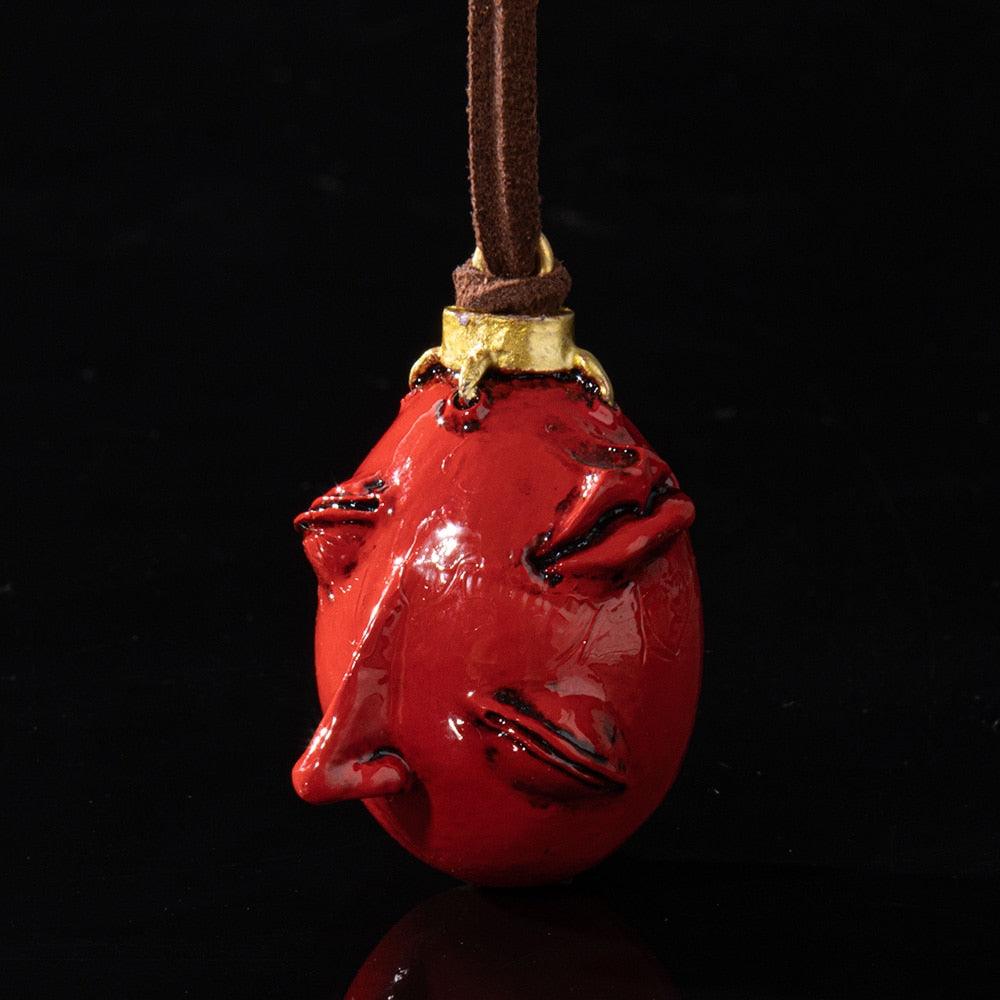 BEHELIT EGG OF THE KING NECKLACE - Pomel