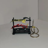 Double Daggers Keychain