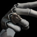 Diavolo K Crimson Adjustable Ring