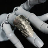 Silver Chariot Adjustable Ring