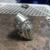 Silver Chariot Adjustable Ring