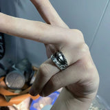 Star Platinum Adjustable Ring