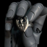 Unbreakable Arrow Adjustable Ring
