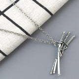 Three Swords Necklace