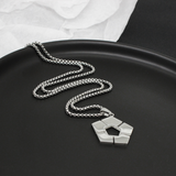 BLUE LOCK NECKLACE