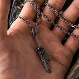 Inverted Spear of Heaven Necklace